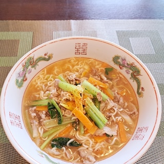 インスタントラーメンで！あんかけラーメン